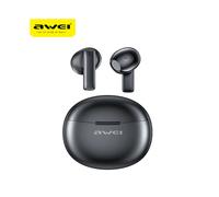(Options noir) Awei T87 TWS écouteurs sans fil Bluetooth écouteurs avec micro HD appel réduction du