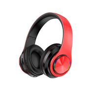 (Options noir) casque sans fil Bluetooth casque coloré lumineux carte-insertion jeu musique sport Support