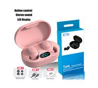 (Options rose) E7S sans fil Bluetooth écouteurs écouteurs stéréo Sport suppression du bruit E7S TWS