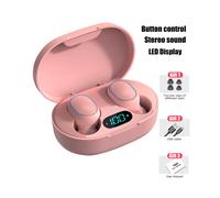 (Options rose) E7S TWS casque sans fil Bluetooth écouteurs contrôle Sport casque étanche Microphones
