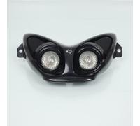Optique Avant Noir One Pour Scooter Yamaha 50 Aerox / 2 X 12v 20w Ø50mm Neuf