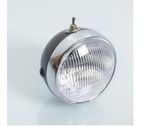 Optique avant RSM pour Auto Peugeot rond noir et chromé 133mm Neuf