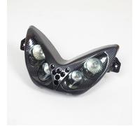 Optique avant TNT pour Scooter MBK 50 Nitro carbone et LED bleu