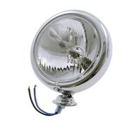 Optique de phare moto Chrome 4 1/2 pouces, boîtier plat, Chopper