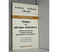 Optique et physique ondulatoire