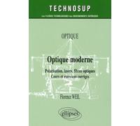 Optique moderne - Florence Weil - Ellipses - broché - Etude