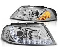 Optique Scheinfer LED Feux Diurnes Chrome Compatible VW Passat 3BG 00-05