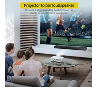 Optique vers RCA Câble SPDIF vers G/D 48 kHz Convertisseur Intégré Amplificateur Audio Adaptateur Audio RCA L/R avec Câble Optique TV Box Ampli Lecteurs CD