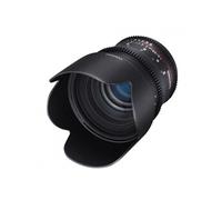 Objectif reflex vidéo Samyang VDSLR 50mm T1.5 MK2 Noir pour Canon EF Noir E