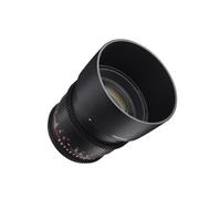 Samyang Objectif vidéo VDSLR 85mm T1.5 MK2 MF Compatible Canon EF Noir