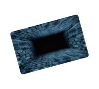 Optische Täuschung Teppich Loch Illusion - 80 x 50 cm Schnelltrocknender Rutschfester, 3D Optische Täuschung Teppich, Für Geburtstag Feiertag Party Flur Wohnzimmer Schlafzimmer