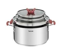 Set 6 pièces Tefal Opti'Space G720S674 Argent Argent