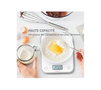 Tefal Optiss BC50U0 Blanc Comptoir Rectangle Balance de ménage électronique