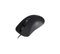 OptiStar - Souris - ergonomique - optique - 3 boutons - filaire - USB - noir