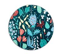 Opto Design Dessous de plat Herbarium bleu Ø 21 cm