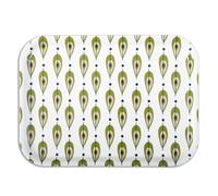 Opto Design Plateau High Pears vert olive 36x28 cm