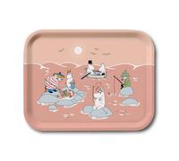 Opto Design Plateau Moomin été 2022 Fiske 20x27 cm Rose