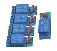 Optocoupler Relay Board 5V 10A for pour raspberry Pi Optocoupler | 5-pack pour value set, 5V pour logic control, compatible pour arduino pour raspberry Pi, compact PCB design, easy integration