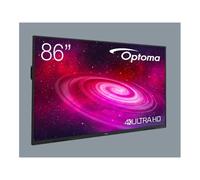 OPTOMA 1861RK ENI 86p 4K UHD 3840 x 2160 multitouch 40pts android/40pts Win 350cd/m2 8Go/64Go 6ms