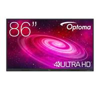 Optoma 1861rk Tableau Blanc Interactif 86" 3840 X 2160 Écran Tactile Noir Hdmi