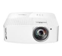 Optoma 4K400STx - Projecteur DLP - 3D - 4000 lumens - 3840 x 2160 - 16:9 - 4K - objectif fixe à focale courte G