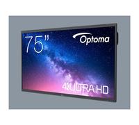 OPTOMA 5753RK 75p 400cd/m2 UHD Interactive 4K Multi-Touch-Display Android 13 Integrated Google Play Store