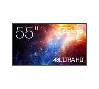 Optoma Écran LCD N3551K N-Series 55" 4K UHD 3840×2160 LED - Affichage dynamique/Conférence Noir