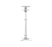 Optoma OCM815W - Support plafond blanc avec hauteur ajustable entre 57 et 82 cm