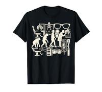 Optométriste Evolution Funny Eye Care Graphic Work Job T-Shirt
