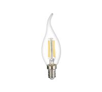 Optonica Ampoule LED C35 Flamme Coup de Vent Filament 4W Dimmable E14 Blanc Chaud 2700K