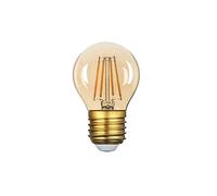 Optonica Ampoule LED G45 Filament 4W Golden Glass Dimmable E27 Blanc Très Chaud 2500K