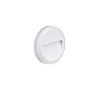 Optonica Applique 2W Encastrable LED Extérieure Étanche Ronde Blanche - Blanc Naturel 4200K