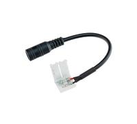 Optonica Connecteur Ruban LED PLUG 10mm IP20-5050, Compatible avec Transformateur et Ruban LED 12/24V, 4 Pins, Mâle, 1 Unité