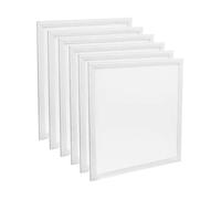 Optonica Lot de 6 Dalles LED 40W 600x600 4800lm - Blanc Naturel 4500K