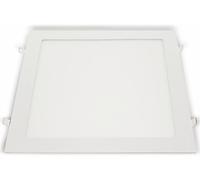 Optonica Plafonnier LED Carré 24W Extra Plat Encastrable IRC95 - Blanc du Jour 6000K