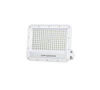 Optonica Projecteur LED SMD Corps Blanc IP65 100W 10000lm Blanc Chaud 3000K - 260x225x34mm
