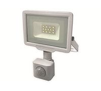 Optonica Projecteur LED Blanc 10W à Détecteur IP65 800lm - Blanc Chaud 2700K