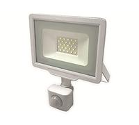 Optonica Projecteur LED SMD 20W - Capteur PIR - 1600lm - IP65 - Blanc Chaud