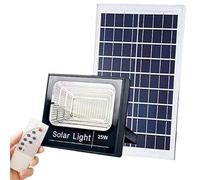 Optonica Projecteur LED Solaire 20W 1800Lm 6,4V/11Ah - Blanc Jour 6000K