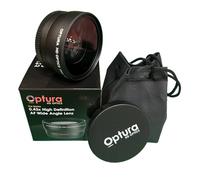 OPTURA HD OPTICS Objectif grand angle HD professionnel 58 mm 0,43x pour Canon EOS Rebel 77D T7i T6s T6i T6 T5i T5 T4i T3i T3 SL1 1100D 700D 650D 600D 550D 1100D 1200D 1300D SL2 XT XTI XS XTI XS XTI SI