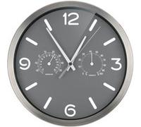 OPTUS My Time DCF Thermo-/Hygro- Horloge murale 25 cm anthracite G