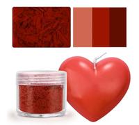 Optxzn 12 Couleurs de colorants pour Bougies, Cire de Bougie à Faire soi-même, Pigment Solide, Colorant Non Toxique, Cire de Bougie de soja Naturelle, pigments de Teinture artisanaux