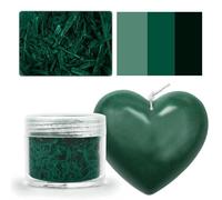 Optxzn 12 Couleurs de colorants pour Bougies, Cire de Bougie à Faire soi-même, Pigment Solide, Colorant Non Toxique, Cire de Bougie de soja Naturelle, pigments de Teinture artisanaux