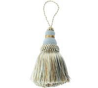 Optxzn 1Pc Colored Bags Tassels Quasten Decorative Silk Tassel Trim Bookmarks Fringe Crafts Brushes for Home Decoration Curtain Fringes