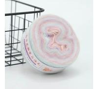 Optxzn 50 g/Rouleau de Fil Mohair Multicolore Arc-en-Ciel dégradé 200 m tissé à la Main, Fil Doux pour Tricoter, Crocheter, Pull