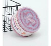 Optxzn 50 g/Rouleau de Fil Mohair Multicolore Arc-en-Ciel dégradé 200 m tissé à la Main, Fil Doux pour Tricoter, Crocheter, Pull