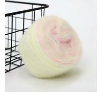 Optxzn 50 g/Rouleau de Fil Mohair Multicolore Arc-en-Ciel dégradé 200 m tissé à la Main, Fil Doux pour Tricoter, Crocheter, Pull