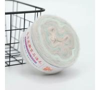 Optxzn 50 g/Rouleau de Fil Mohair Multicolore Arc-en-Ciel dégradé 200 m tissé à la Main, Fil Doux pour Tricoter, Crocheter, Pull