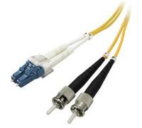 Optyczny Cordon de raccordement Single mod (9/125), 2xLC - 2xST, 1m, économique