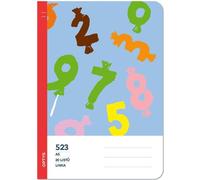 Optys Cahier d'écolier 523 sans bois, ligne 12 mm - chiffres